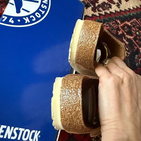 Birkenstock Arizona Big Buckle in Cognac - Picture 7 of 11